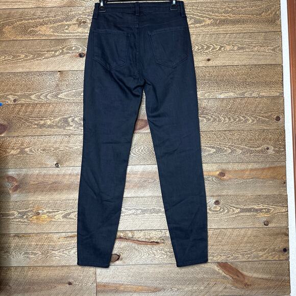 L'Agence High Rise Straight Leg Black Jeans Size 25 NWT - Picture 2 of 3